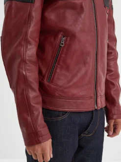 Walkor - Blouson cuir motard