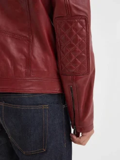 Walkor - Blouson cuir motard