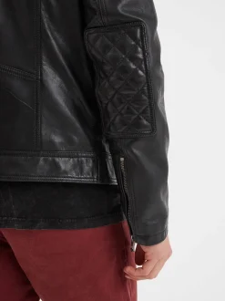Walkor - Blouson cuir motard