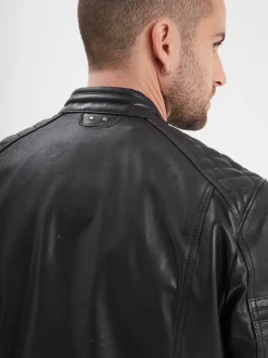 Walkor - Blouson cuir motard
