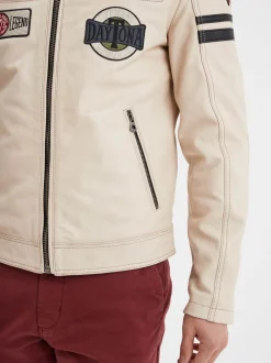 Walkor - Blouson cuir motard