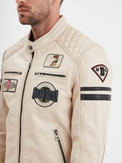 Walkor - Blouson cuir motard