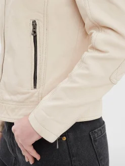 Walkora - Blouson moto vintage femme