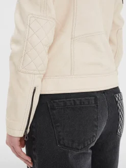 Walkora - Blouson moto vintage femme