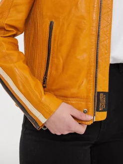 Wartbugy - Blouson moto vintage femme
