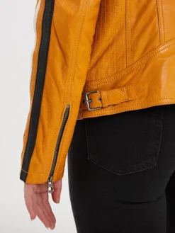Wartbugy - Blouson moto vintage femme