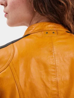 Wartbugy - Blouson moto vintage femme