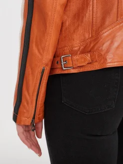 Wartbugy - Blouson moto vintage femme
