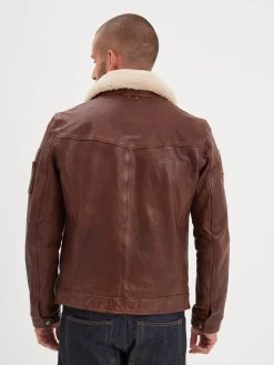 Waterford - Blouson aviateur cuir homme