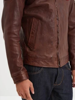 Waterford - Blouson aviateur cuir homme
