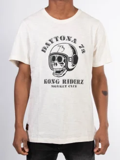 Whitley - T-shirt moto monkey