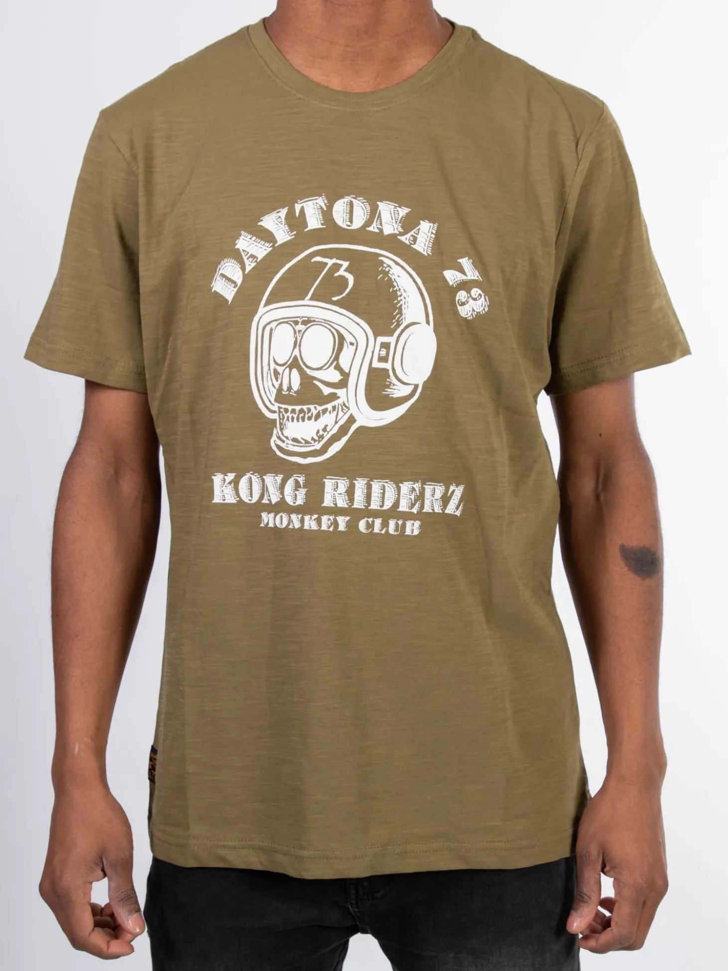 Whitley - T-shirt moto monkey