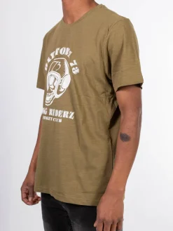 Whitley - T-shirt moto monkey