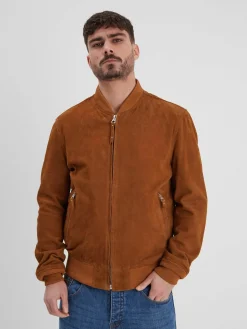 Windon - Bomber en daim homme