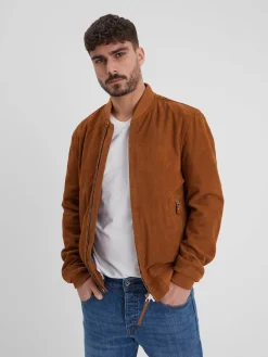 Windon - Bomber en daim homme