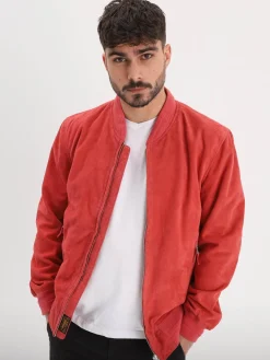 Windon - Bomber en daim homme