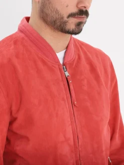 Windon - Bomber en daim homme