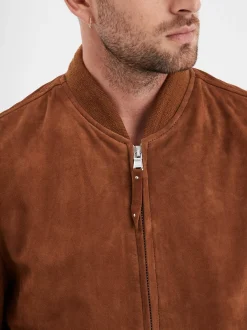 Windon - Bomber en daim homme