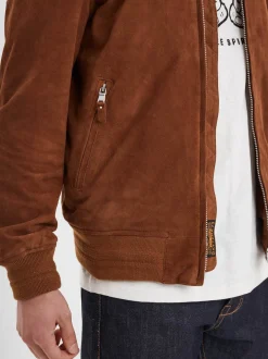 Windon - Bomber en daim homme