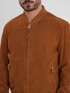 Windon - Bomber en daim homme