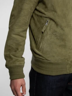Windon - Bomber en daim homme