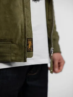 Windon - Bomber en daim homme