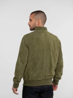 Windon - Bomber en daim homme