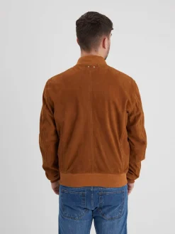 Windon - Bomber en daim homme
