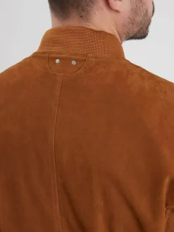 Windon - Bomber en daim homme