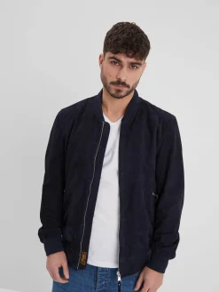 Windon - Bomber en daim homme