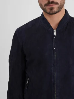 Windon - Bomber en daim homme
