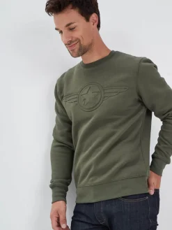 Wings - Sweat aviateur homme