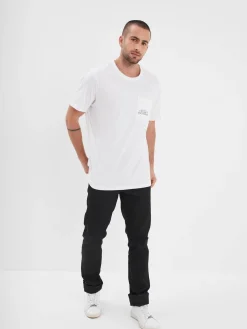 Wright - T-shirt moto vintage